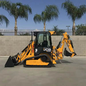 รถตักล้อยาง JCB 1CX ประสิทธิภาพสูง รถตักขนาดเล็ก เครื่องยนต์ดีเซล อุปกรณ์ก่อสร้าง รถตักแบบสกิดสเตียร์ สำหรับขาย - Product Image 4