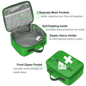 Bolsa de Primeros Auxilios Médica, Caja Organizadora Vacía Resistente para Equipo de Emergencias Médicas - Solo la Caja - Product Image 6