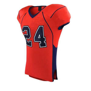 Uniforme de fútbol americano de equipo de diseño superior para uniforme de fútbol americano transpirable de nueva llegada Unisex - Product Image 2