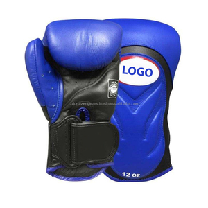 Guantes de Boxeo de Piel Sintética con Logotipo Personalizado, 10oz/16oz, para Entrenamiento y Sparring de Muay Thai, Diseño Impermeable - Product Image 2