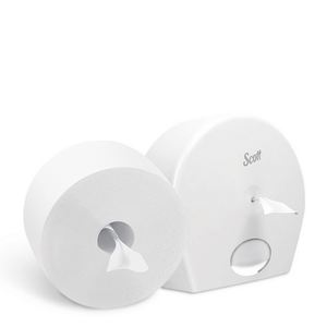 Papier toilette doux blanc de la meilleure qualité, rouleaux de papier toilette jumbo à 2 plis très absorbants du Vietnam - Product Image 1