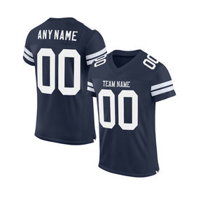 Custom High Quality Breathable <b>Silk</b> <b>Screen</b> Printed Jersey Football American Soccer Uniform Short UV Protection T-Shirt for Men - Product Image 1