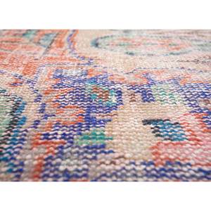 Alfombra de Lana Anudada a Mano de Gran Tamaño, Diseño de Medallón Rojo y Naranja, para Sala de Estar, Pasillo Rectangular, Modelo Pae-2867 - Product Image 3