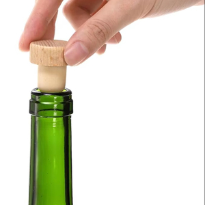 Bouchons de vin en forme de T Bouchons de liège réutilisables Bouchons de vin en bois et en caoutchouc Bouchons de bouteille d'étanchéité pour ours de vin pour bar et sites - Product Image 1
