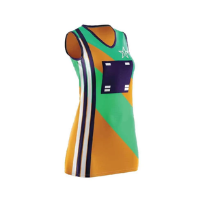 Uniforme de badminton Netball respirant pour hommes, nouveau design, logo avant, couleurs personnalisées, sublimation 100% polyester, séchage rapide, écologique - Product Image 5