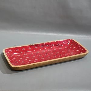 Plateau en bois Plateau en bois de manguier Plateau en bois d'acacia - Product Image 6