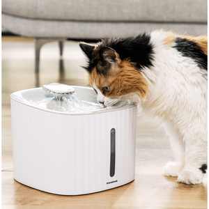 Bebedero Eléctrico para Mascotas InnovaGoods Drinkatt, Fuente de Agua Fría para Mascotas, de Plástico, para Instalar en Escritorio - Product Image 1