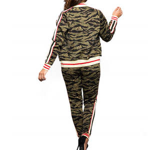 Chándal sublimado personalizado con cremallera completa y pantalones cónicos Chándal sublimado transpirable con diseño personalizado - Product Image 3