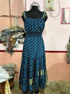 Boho Floral Maxi Dress pour les femmes tenue d'été légère idéale pour les voyages à la plage vacances et soirées en plein air décontractées - Product Image 2