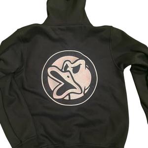 Sudaderas con capucha de tendencia personalizadas, servicio OEM, Sudadera con capucha bordada impresa con cremallera completa de algodón de alta calidad de lujo para hombres - Product Image 4