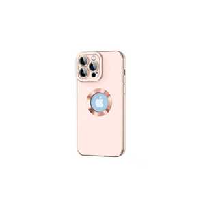 Coque en silicone écologique Netzy Rose Gold pour iPhone 12 Pro Max - Série Kongo - Product Image 1
