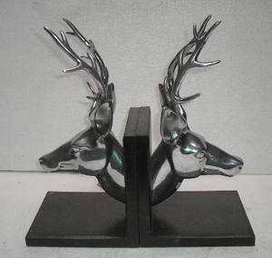 Sujetalibros de animales y ciervos de Metal, clásico - Product Image 2