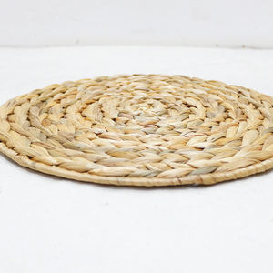 Set de table rond classique en jacinthe d'eau naturelle tissé à la main, écologique, Artex Dong Thap - Product Image 4