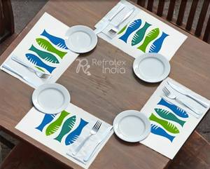 Napperons de Table imprimés de couleur et de conception personnalisés à vendre, fournisseur et fabrication en vrac par réfractex fabriqué en inde pour - Product Image 4