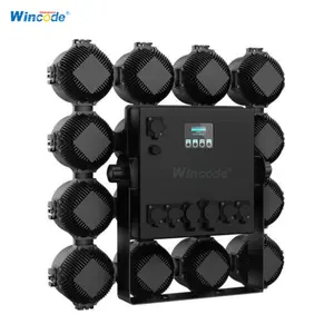 Al Aire Libre IP65 DMX LED City Color 16x30W RGBA RGBW 500W COB LED Strobe Blinder DJ Event Light para lavado de escenario