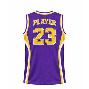 เสื้อบาสเก็ตบอลแบบสั้นระบายอากาศได้ดี  แบบยูนิเซ็กซ์  ออกแบบได้ตามต้องการ  พร้อมหมายเลขทีม  ดีไซน์แบบซับลิเมชั่น  ชุดกีฬาตาข่ายเพื่อประสิทธิภาพสูง - Product Image 2