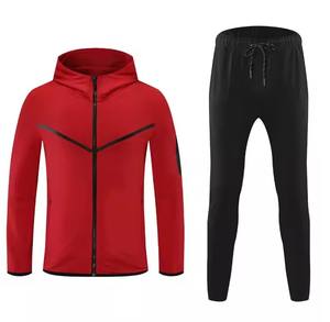 Personalizable hombres gimnasio Fitness ropa deportiva Tech Fleece entrenamiento chándal conjunto de dos piezas Jogging Suit - Product Image 2