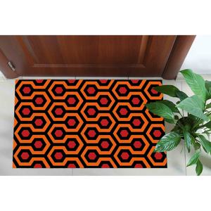 Modern Geometric <b>Red</b> Rug, The Shining Printed Rug,With Pile Soft Rug - Product Image 1
