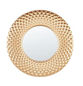 Miroir mural en métal doré décoratif fantaisie pour la maison, miroir mural décoratif artisanal, miroir mural de luxe à prix avantageux. - Product Image 5