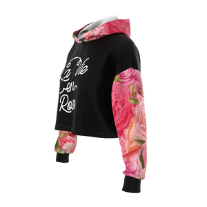 Sudadera con Capucha Corta con Cierre y Lavado Ácido de Diseño Personalizado, Desgastada, de Poliéster/Algodón Grueso y Transpirable, con Estampado Digital para Hombre y Mujer - Product Image 3