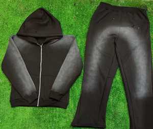 Chándal deportivo para hombre de alta calidad con logotipo personalizado, ropa de calle cortavientos, pantalones de chándal pesados con logotipo - Product Image 6