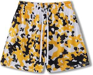 กางเกงขาสั้นคาร์โก้ผู้ชายคุณภาพสูง แบบสั่งตัดพิเศษ สำหรับฤดูร้อน ทรงหลวม มีกระเป๋าใหญ่ พร้อมคุณสมบัติป้องกันรอยยับ ลายเรียบ สไตล์ลำลอง - Product Image 1