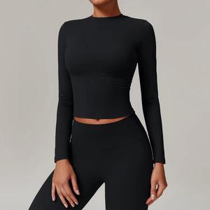 2025 venta al por mayor ropa Premium señoras gimnasio Fitness deporte ropa de entrenamiento ropa deportiva sin costuras mujeres ropa deportiva conjunto de traje de Yoga - Product Image 6