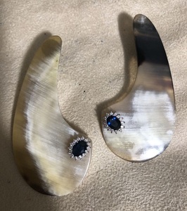 Cubertería personalizada de calidad, cuchara de café con cuerno, diseño liso, cuchara de calidad de Color Natural para amantes del café, té - Product Image 3