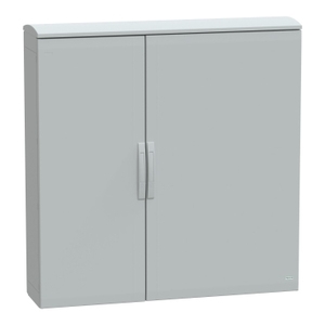 For SCHNEIDER <b>ELECTRIC</b> NSYPLAT12123G Electronics <b>Instrument</b> Enclosure Floor Standing Polyester Thalassa PLA Plain Door - Product Image 1