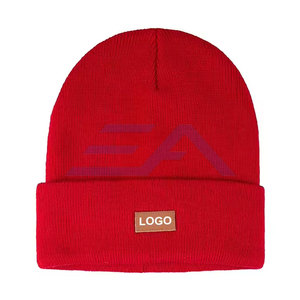 Gorros de Lana/Algodón Ajustables de Alta Calidad, Estilo Casual, Color Liso, con Logotipo Personalizado para Adultos, Fabricados en Pakistán - Product Image 3