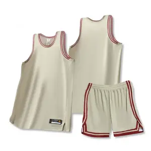 Ensemble d'uniformes de basket-ball de style américain unisexe sans manches à séchage rapide pour hommes, vêtements de sport d'été pour l'entraînement, la compétition d'équipe - Product Image 3