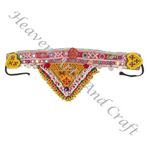 Vintage <b>Belt</b> Belly Dance Bead Afghani Traditional Waist <b>Belt</b> Kuchi Tribal BB090A Old Banjara Real Vintage Handmade Beaded <b>Belts</b> - Product Image 3