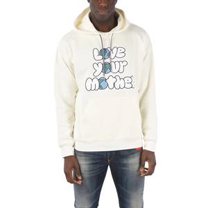 Sweat à capuche imprimé en molleton lourd bio 100% coton écologique 500 grammes pour l'hiver Homme - Product Image 1