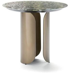 Dessus de marbre antique de Tableau avec la table latérale de cadre en métal/table basse pour le restaurant et la maison - Product Image 2