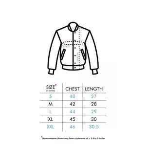 แจ็คเก็ตวาร์ซิตี้ผู้ชายแบบสั่งทำพิเศษ พรีเมียม สไตล์เบสบอล เสื้อผ้าแฟชั่นแนวสตรีท - Product Image 5