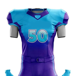 Nouveaux uniformes de football américain de qualité supérieure, designs personnalisés, impression sublimée, uniformes de football américain respirants - Product Image 6
