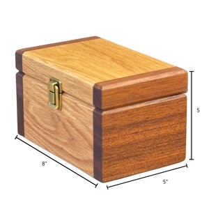 Best Quality Vintage Style Wooden Keepsake <b>Storage</b> <b>Box</b> with <b>Metal</b> Lock for Home Office or Gift Packaging Available for Sale - Product Image 4