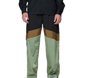 Ensemble de survêtement léger et respirant en nylon froissé imperméable, coupe-vent, personnalisé en usine, pour le jogging 2026 - Product Image 4