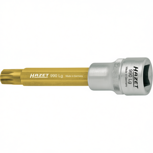 Hazet Long Square 1/2'' Screwdriver <b>Socket</b> with XZN Serration Profile - Product Image 2