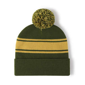 Gorro de Punto con Pompón de Alta Calidad con Logotipo Personalizado, Gorro Jacquard con Vuelta, Colección de Invierno de Moda, Unisex, Deportivo, con Letras, Fábrica OEM - Product Image 5