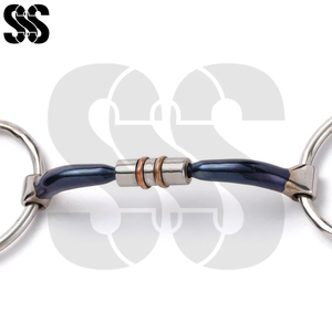 Bocado de Anillas Sueltas para Caballo, Construcción Robusta de Acero Inoxidable, Control Suave, Equipo Ecuestre, Bocado de Alta Calidad y Duradero - Product Image 6