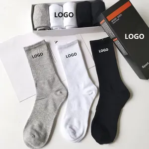 Haute qualité équipage designer coton cheville femmes logo couleur matériel unisexe chaussettes personnalisées oem medias