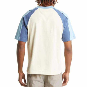 Camiseta en blanco informal de algodón 100% de alta calidad para hombre, Jersey transpirable, ropa de calle de verano de manga corta - Product Image 4