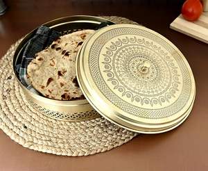 decohomes brass roti dibba cuisine élégante et fonctionnelle - Product Image 4