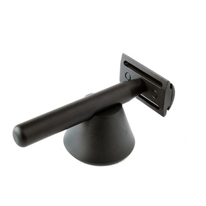 Set de Afeitado Shave Edge para Hombre, de Acero Inoxidable, 3 Piezas, Soporte para Maquinilla de Afeitar, Brocha, Color Personalizado, Ligero, Duradero, Impermeable y Ecológico - Product Image 1