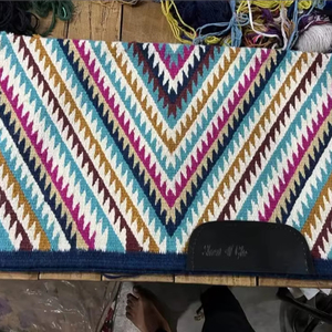 Nouvelle-zélande fait à la main en laine couverture de selle Ranch Pad Western Show Horse Top laine tapis de selle en différentes tailles disponibles à la vente - Product Image 5