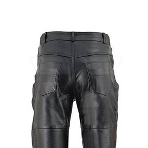 Pantalones de cuero de lona ligeros informales para hombre Lavado oscuro de alta calidad en el último estilo Mejor precio - Product Image 2