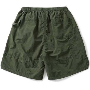 Shorts unisexes en velours côtelé doux pour hommes, style streetwear décontracté, avec cordon de serrage, vente en gros - Product Image 4