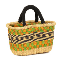 Vente en gros prix direct jonc de mer femmes sacs paniers tissés à la main herbe de mer sac de paille pour femme