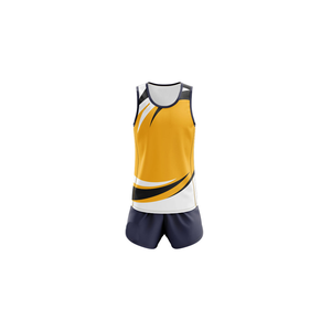 High Quality Sleeveless Track Running Shirts Lightweight Performance Singlets Custom Team Sports <b>Apparel</b> - Product Image 1
